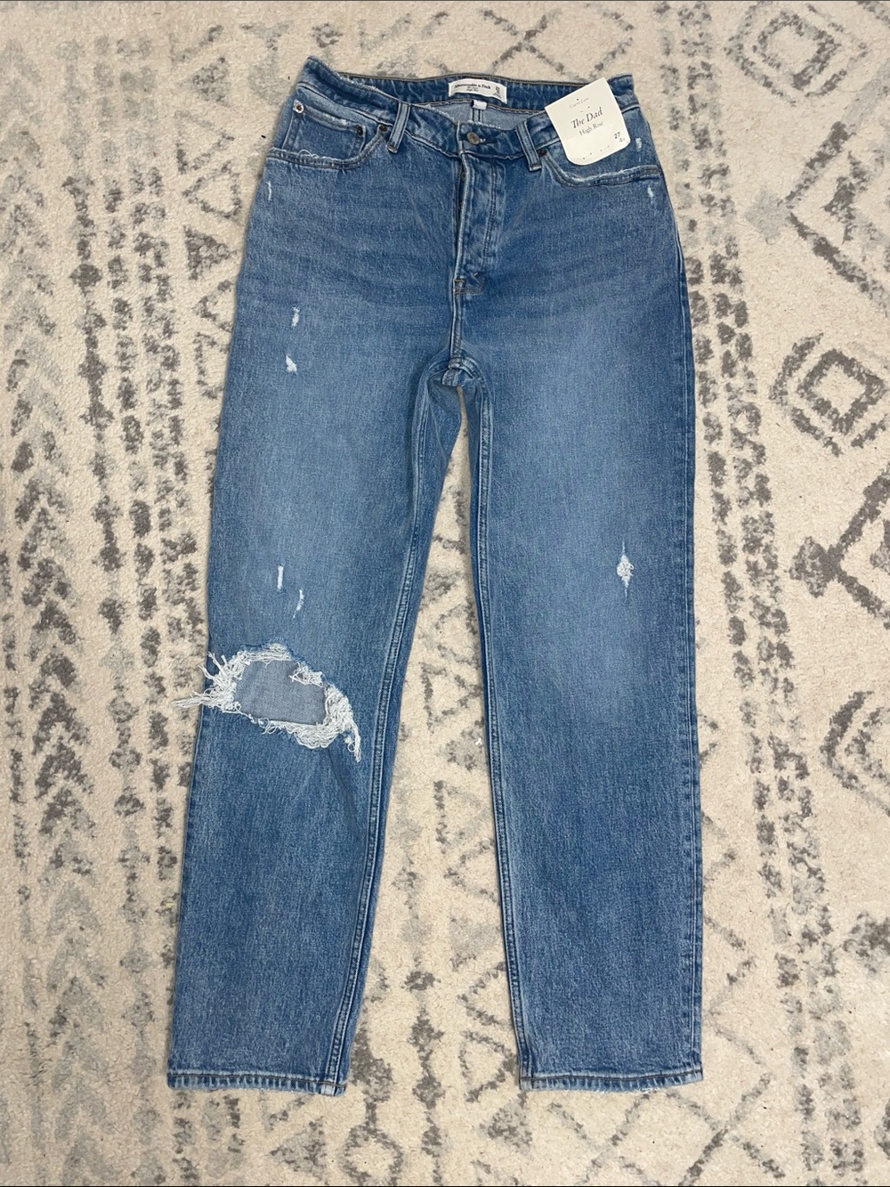 Abercrombie & Fitch | The Dad High Rise Jeans *Curve Love